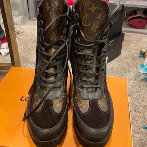 Louis Vuitton Combat Boots